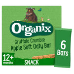Load image into Gallery viewer, Organix Gruffalo Crumble Apple Soft Oaty Bars 6x23g

