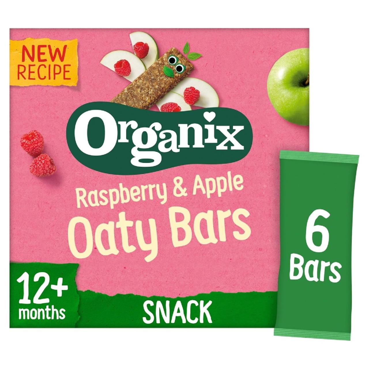 Raspberry & Apple Soft Oaty Bars