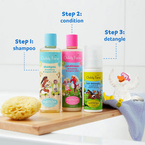 Shampoo Strawberry & Organic Mint - 250ml