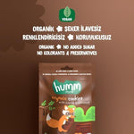 Load image into Gallery viewer, Organic Vegan Cookies with Carob and Hazelnut 55g
