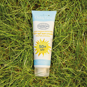 50+ SPF sun cream fragrance-free - 125ml