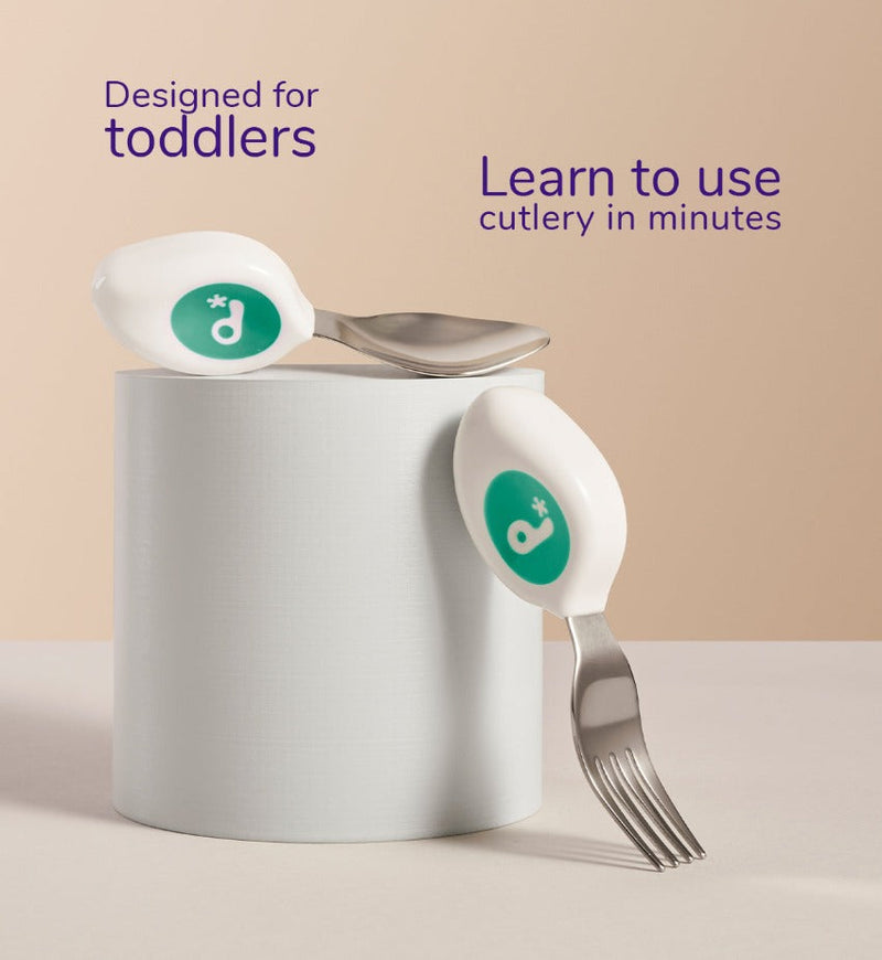doddl toddler fork and spoon cutlery set
