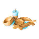 Load image into Gallery viewer, Bamboo Elephant Mealtime Gift Set - Pink/Blue
