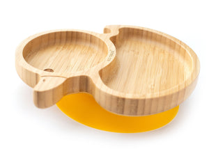 Bamboo Duck Suction Plate - Yellow