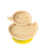 Load image into Gallery viewer, Bamboo Duck Suction Plate - Yellow

