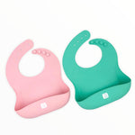 Load image into Gallery viewer, Waterproof Silicone Baby Bibs
