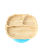 Load image into Gallery viewer, Toddler Bamboo Suction Plate - Pink/Blue
