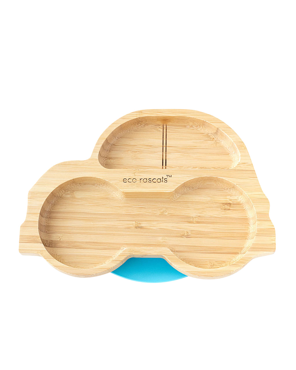 Bamboo Car Suction Plate - Blue